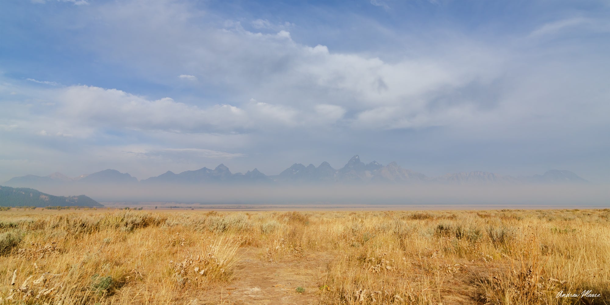 Hazy Teton Morning