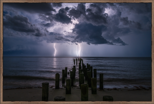 Pilings Light show