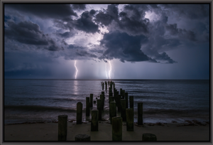 Pilings Light show