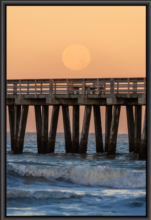 Moon over the Pier