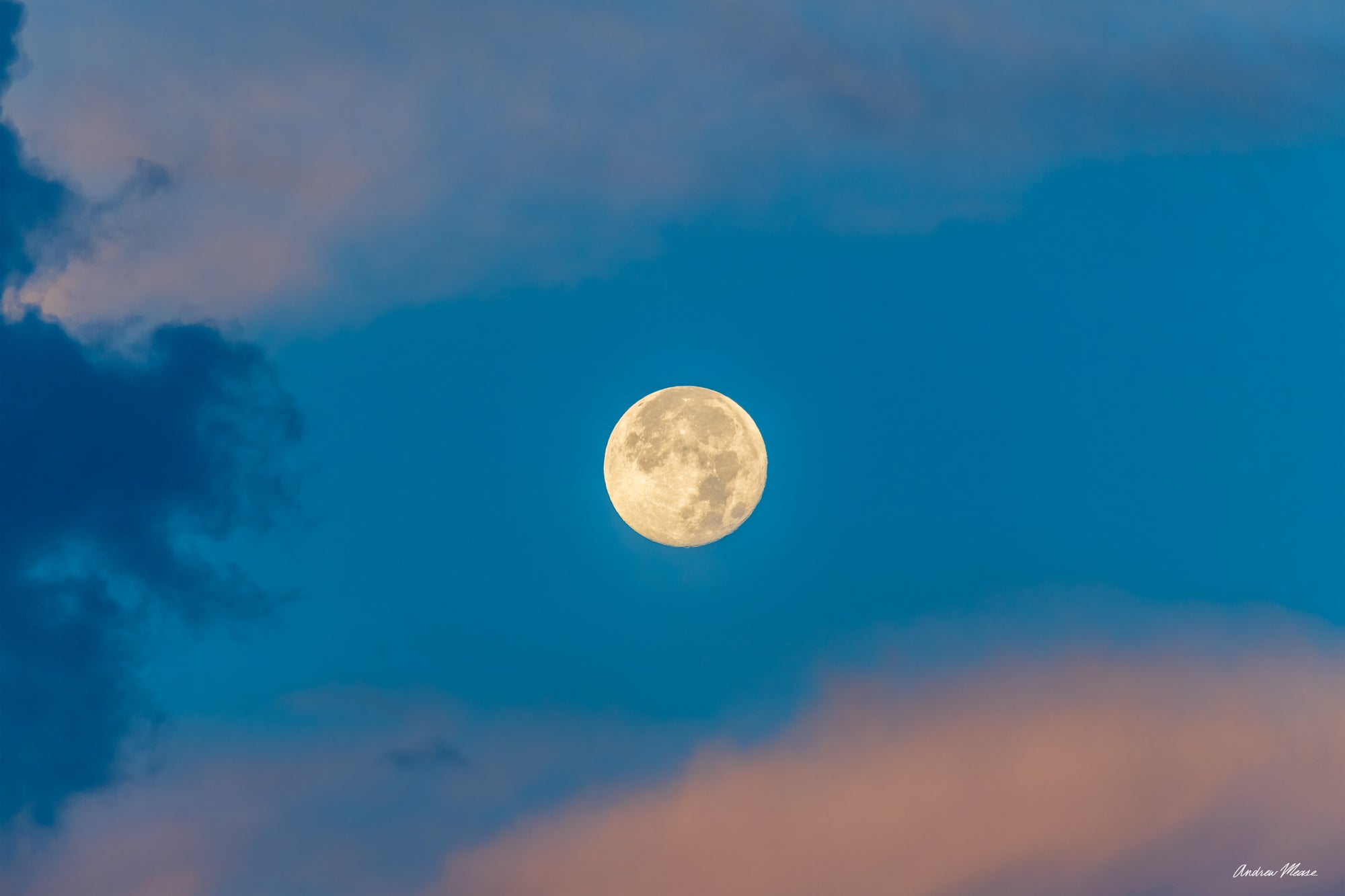 Stormy Sky Moon